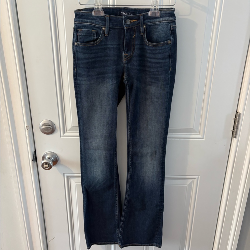Vigoss Women's Dark Blue Boot Cut Jeans